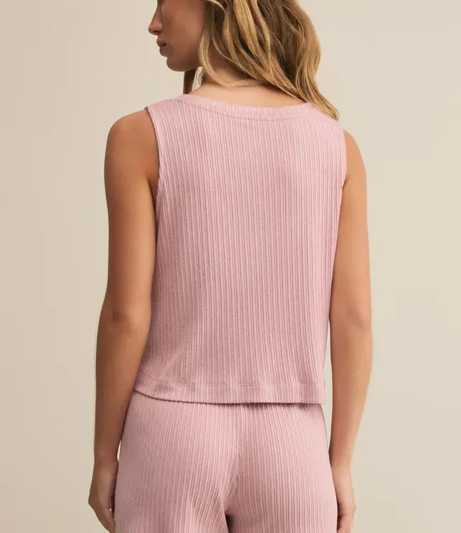 Sloane V-neck Rib Tank