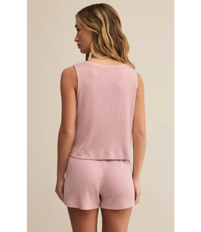 Sloane V-neck Rib Tank