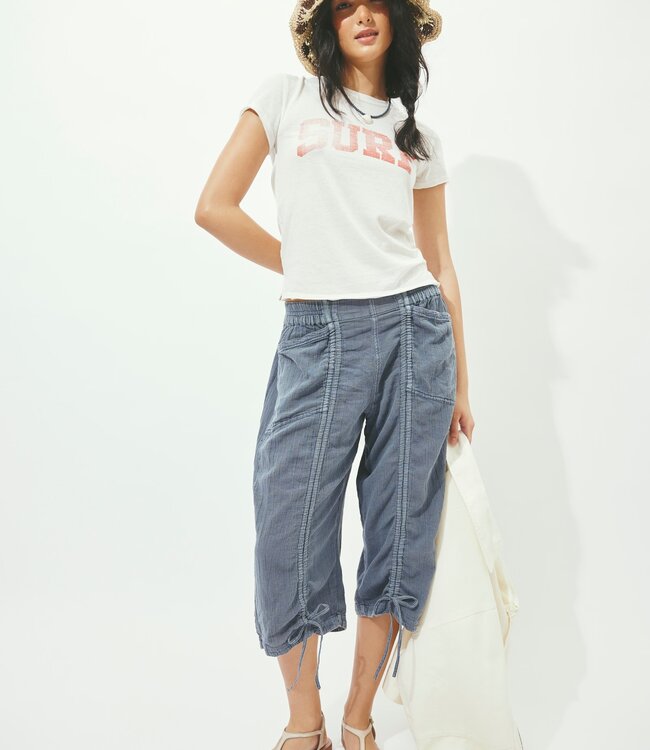 Gianna Ruched Gaucho Pull