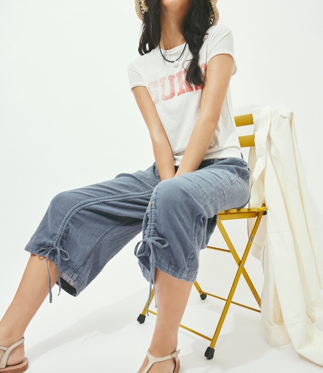 Gianna Ruched Gaucho Pull