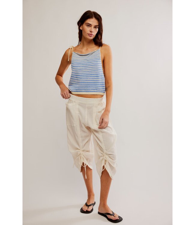 Gianna Ruched Gaucho Pull