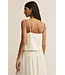 Fiore Crinkle Satin Tank