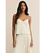 Fiore Crinkle Satin Tank