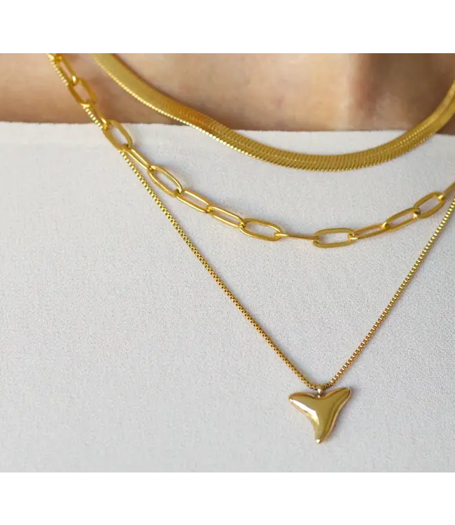 SHK-Shark Tooth Necklace