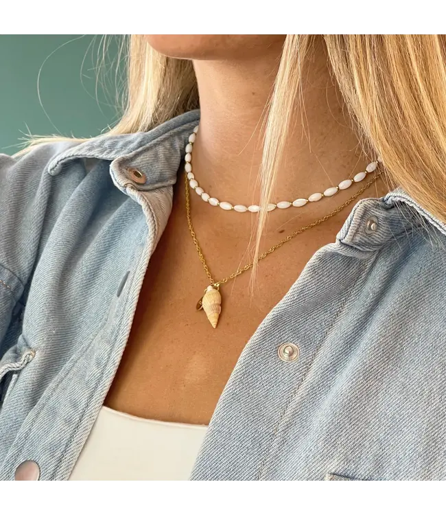 Seashore Pendant Necklace~Salty Babes