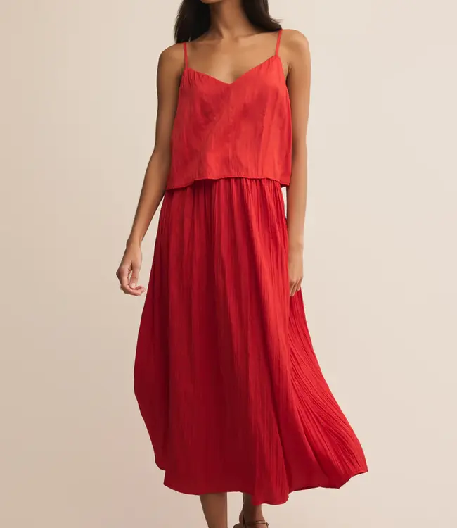 Fiore Crinkle Satin Tank