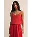 Fiore Crinkle Satin Tank