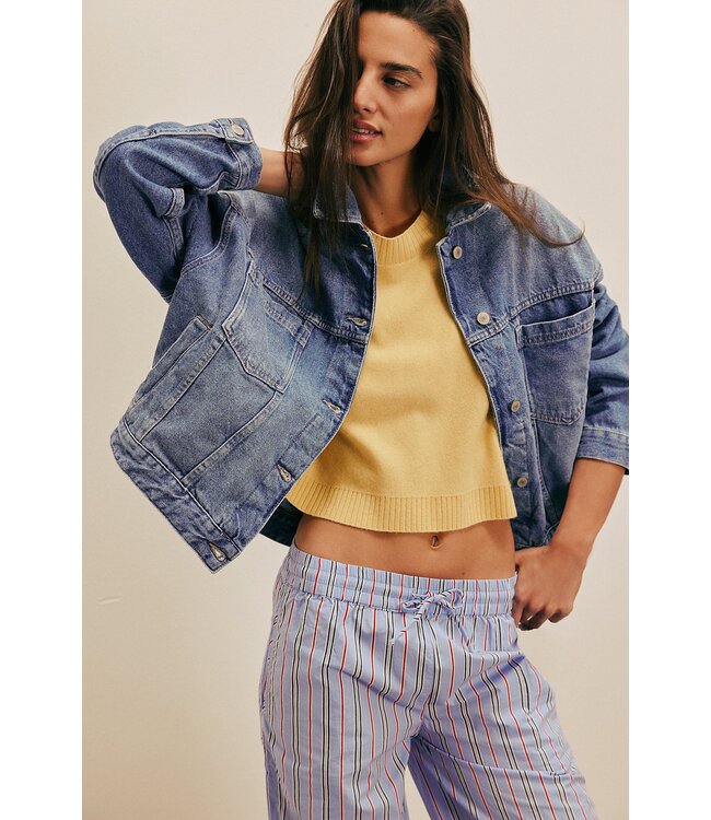 Opal Swing Denim Jacket