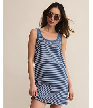 Z Supply Mathis Striped Mini Dress