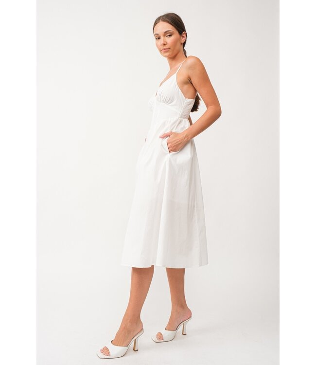 Melanie Corset Midi Dress