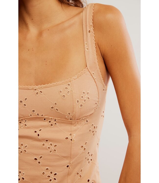 Full Bloom Eyelet Cami