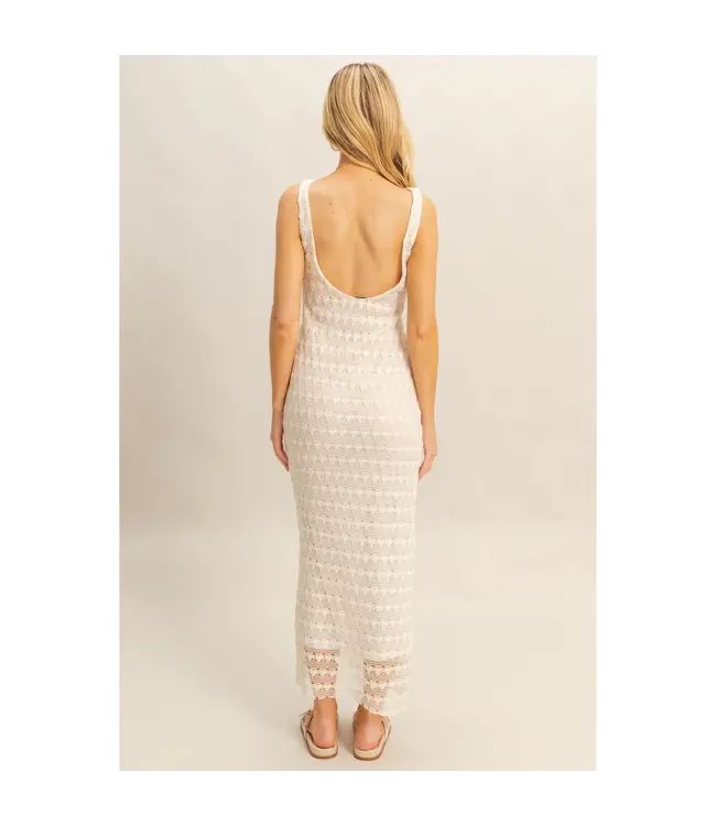 Arizona Cream Knit Dress