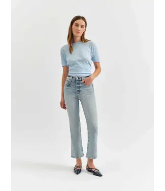 Daze Denim Shy Girl High Rise Crop Flare
