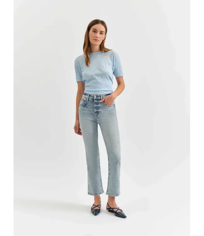 Shy Girl High Rise Crop Flare