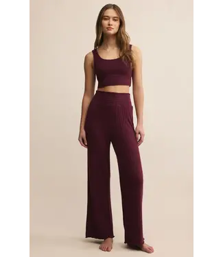 Z Supply Dawn Smocked Rib Pant