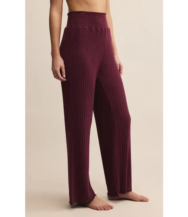 Dawn Smocked Rib Pant