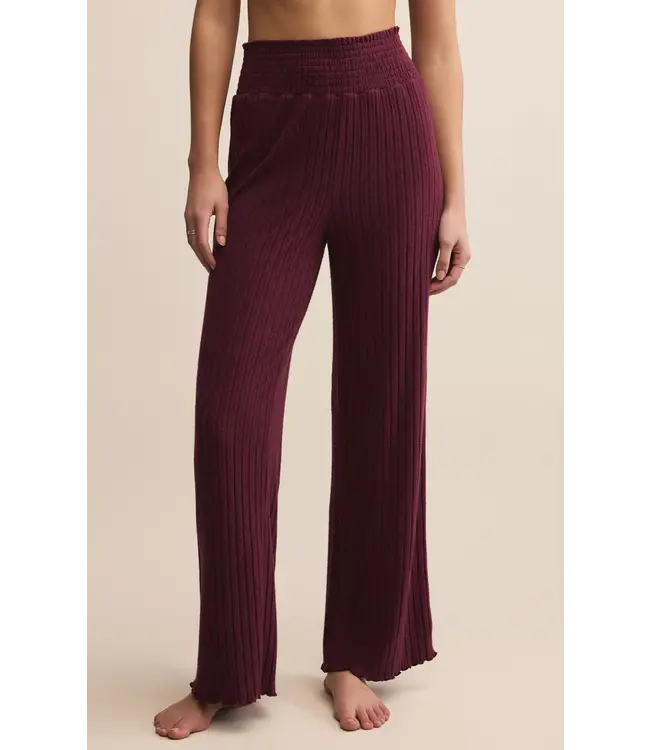 Dawn Smocked Rib Pant