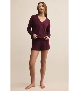 Z Supply Dawn Smocked Rib Short