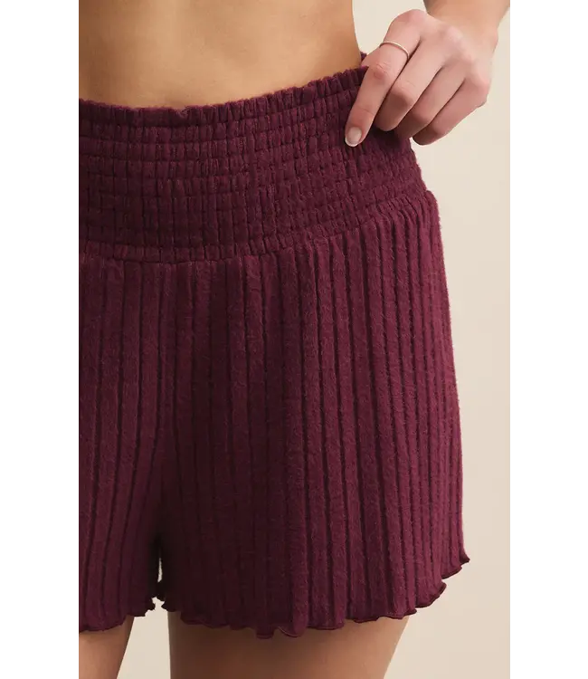 Dawn Smocked Rib Short