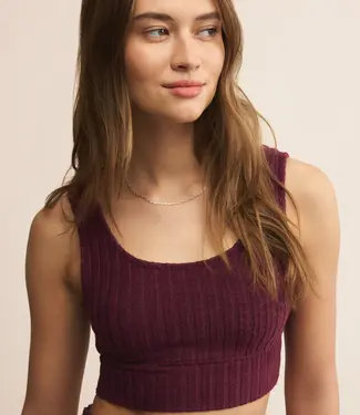 Z Supply Zoe Rib Tank Bra