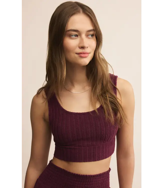 Zoe Rib Tank Bra
