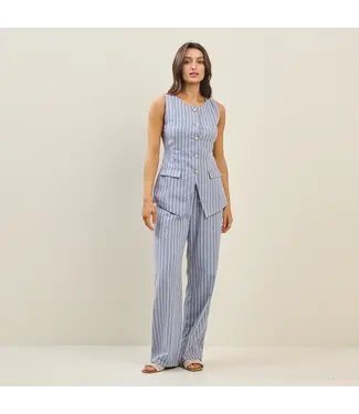 Able Amelia Striped Vest