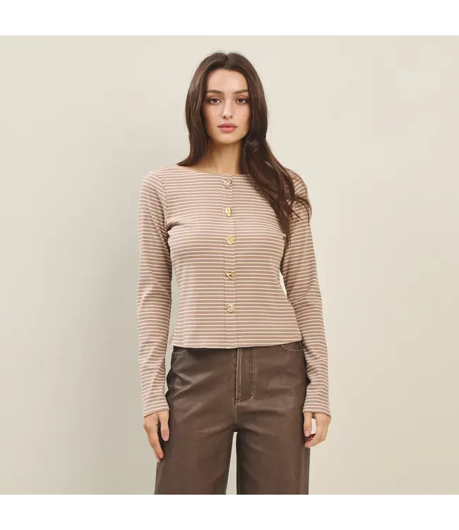 Isabella Open Back Top