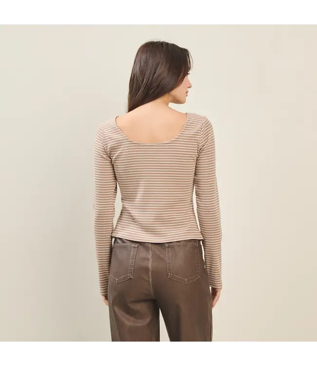 Isabella Open Back Top