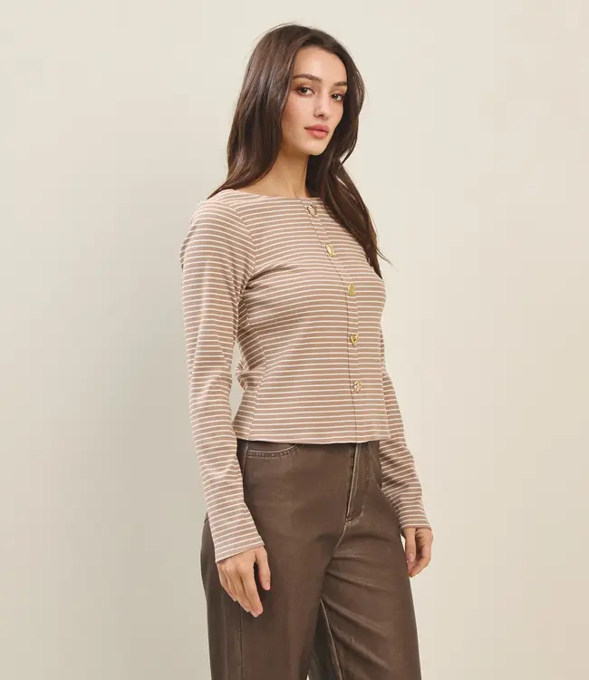 Isabella Open Back Top