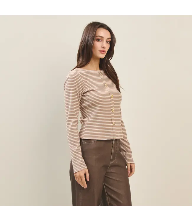 Isabella Open Back Top