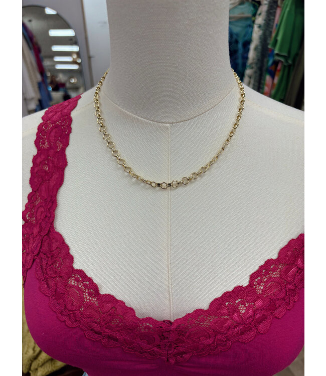 Circle Link Necklace