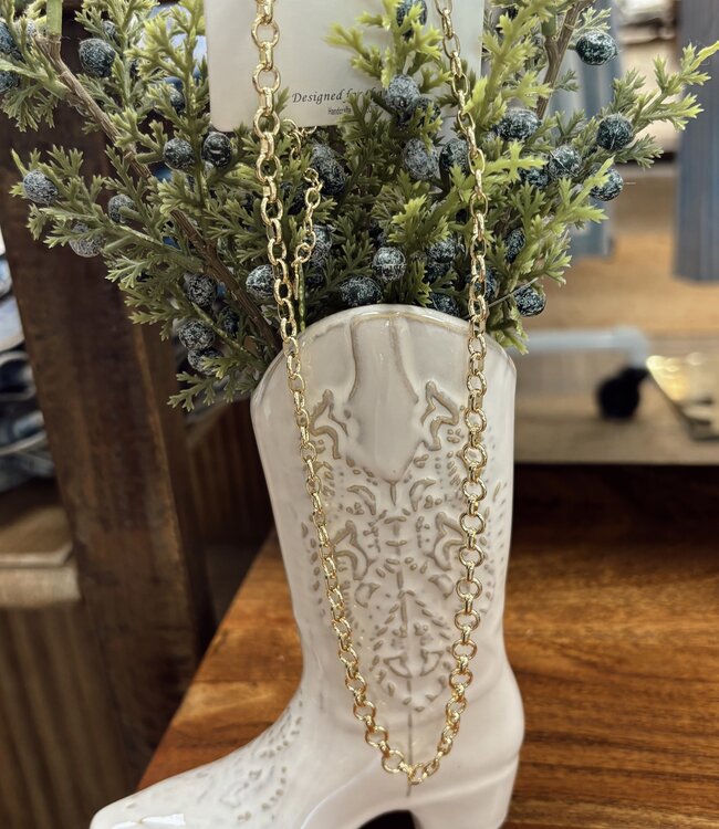 Circle Link Necklace