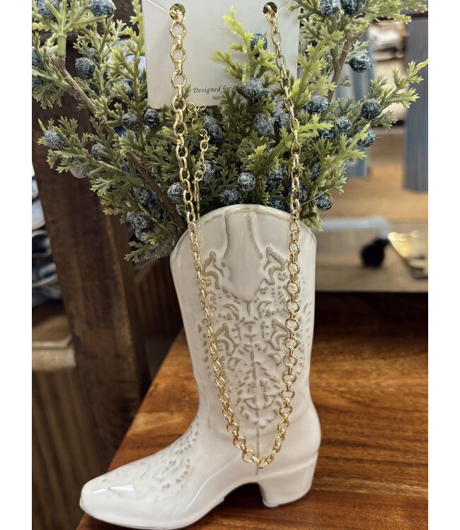 Circle Link Necklace