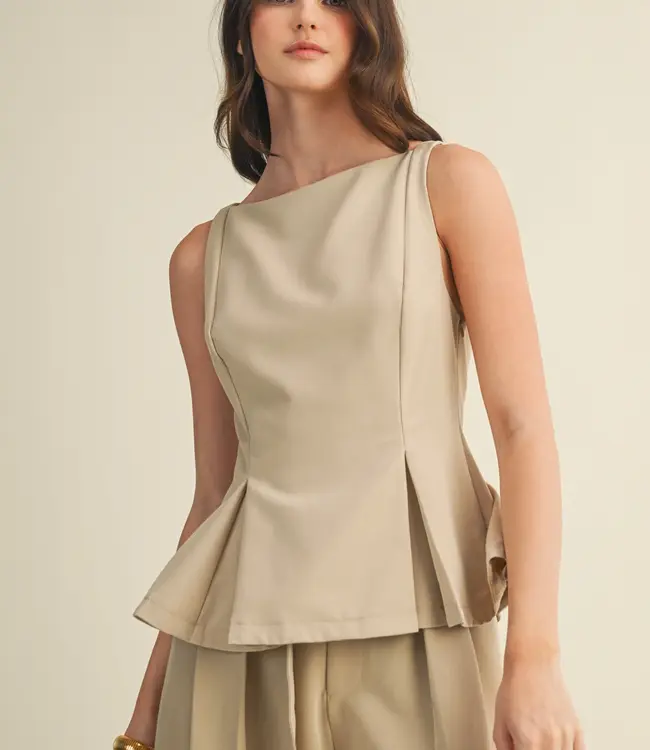 Greyson Peplum Tank