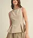 Greyson Peplum Tank