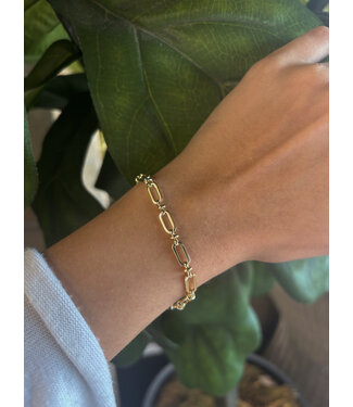 CAI Paperclip Link Bracelet