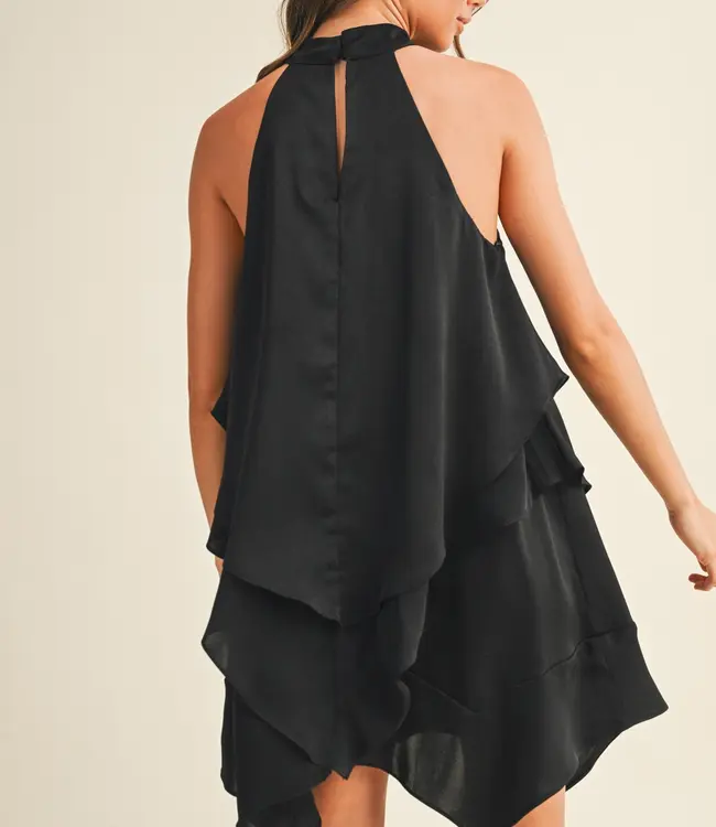 Abigail Layered Halter Dress