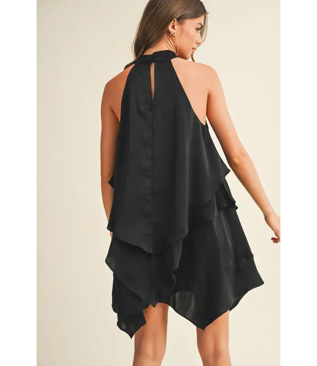Abigail Layered Halter Dress