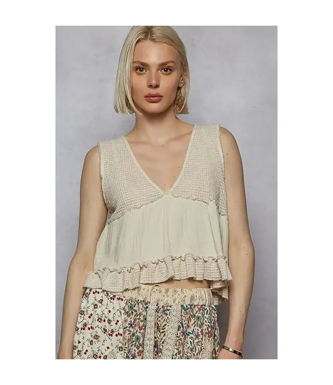 Seaside Babydoll Tank