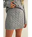 Annabelle Cable Knit Skirt