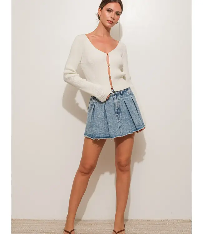 Lydia Ribbed Knit Top