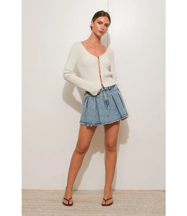 Lydia Ribbed Knit Top