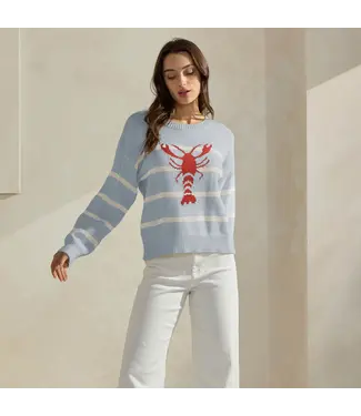 Able Stripe and Lobster Sweater