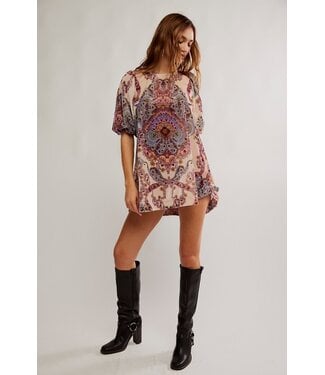 Free People Maye Printed Velvet