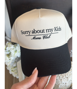 KENZKUSTOMZ Sorry About My Kids Vintage Trucker Hat