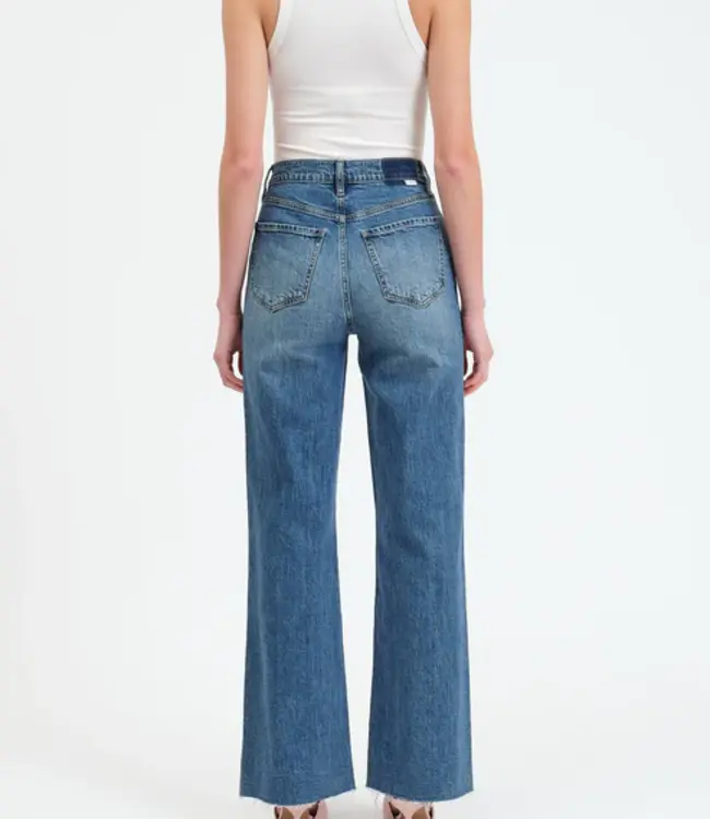 Far Out High Rise Wide Leg Jeans