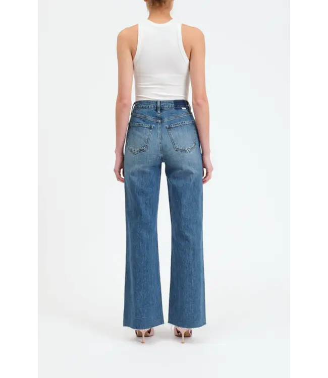 Far Out High Rise Wide Leg Jeans
