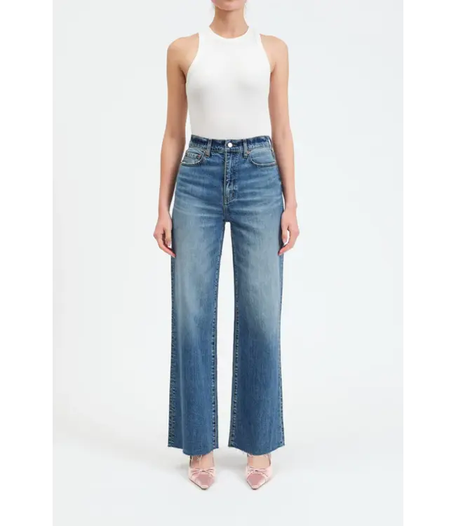 Far Out High Rise Wide Leg Jeans