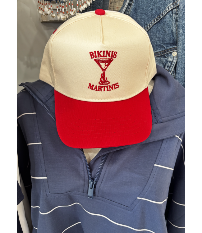 Bikinis & Martinis Vintage Trucker Hat