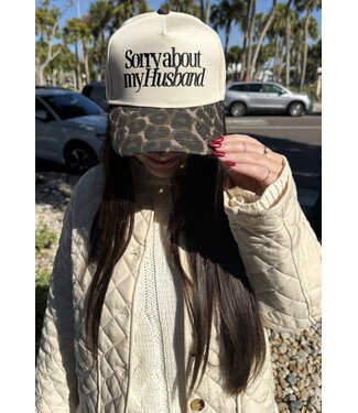 KENZKUSTOMZ Sorry About My Husband Trucker Hat